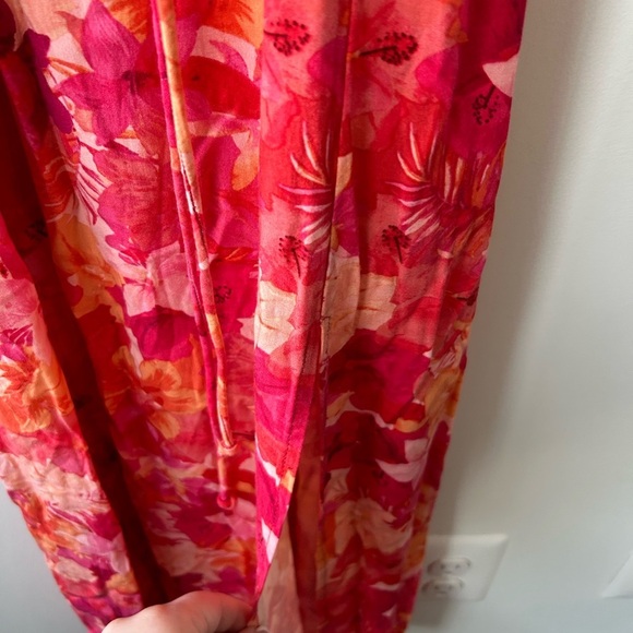 L Space Harper Midi Dress Size Small Floral EUC G0334 - Picture 8 of 10